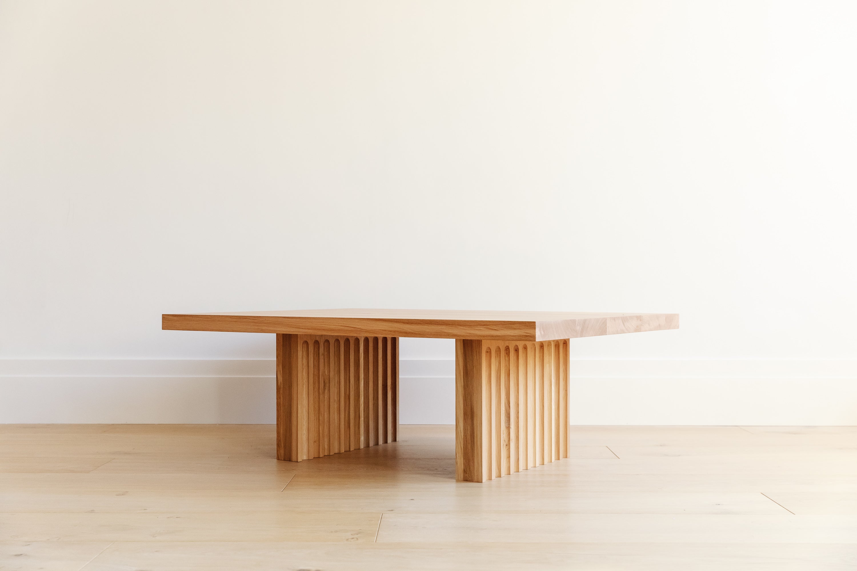 (NEW) Fluted Ingot Coffee Table — Galvin Brothers