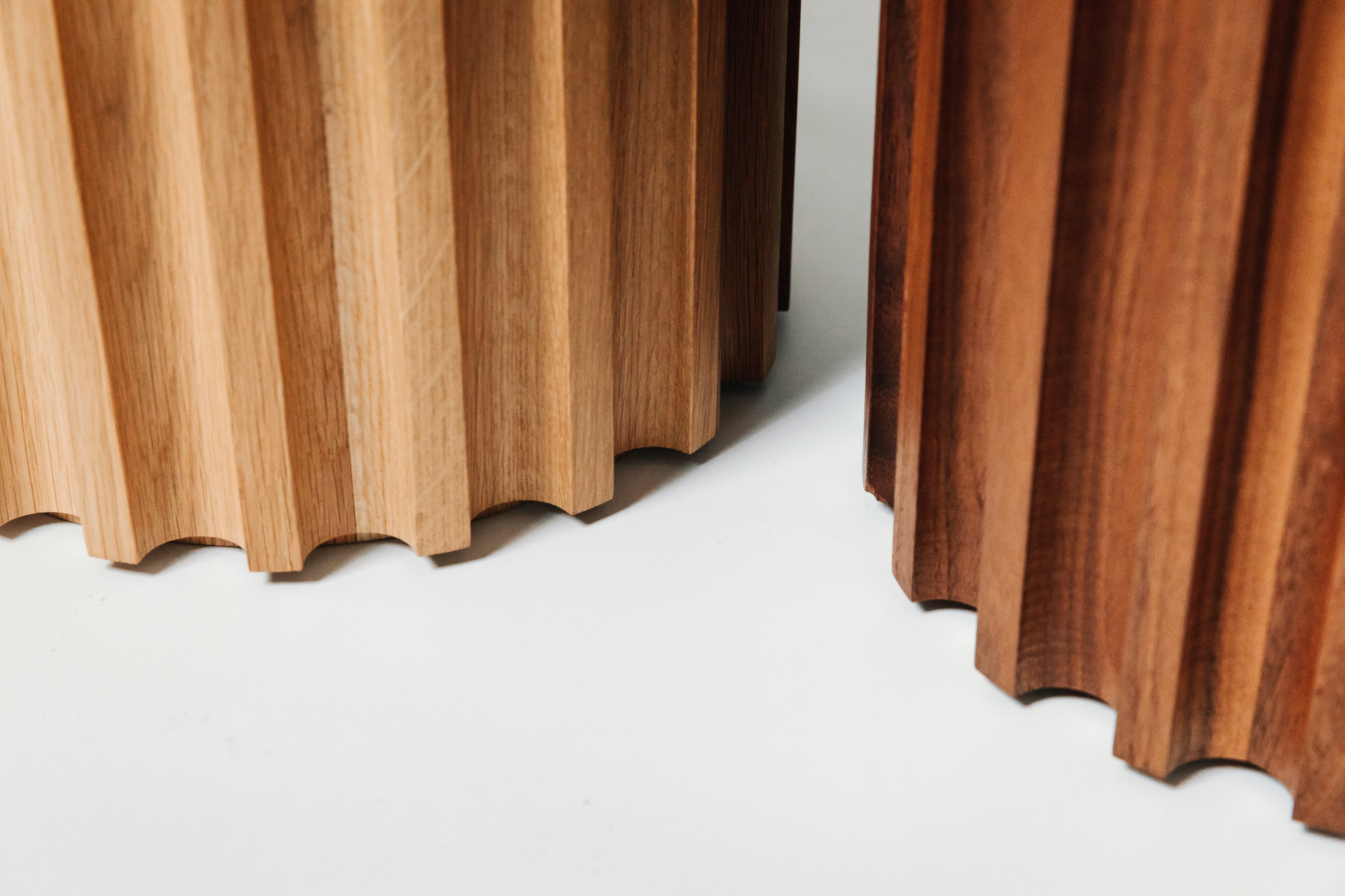 Fluted Stool (320) — Galvin Brothers